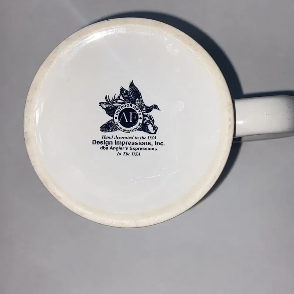 Vintage Angelr’s Expressions Outdoor Git St Coffee Cup Fishs